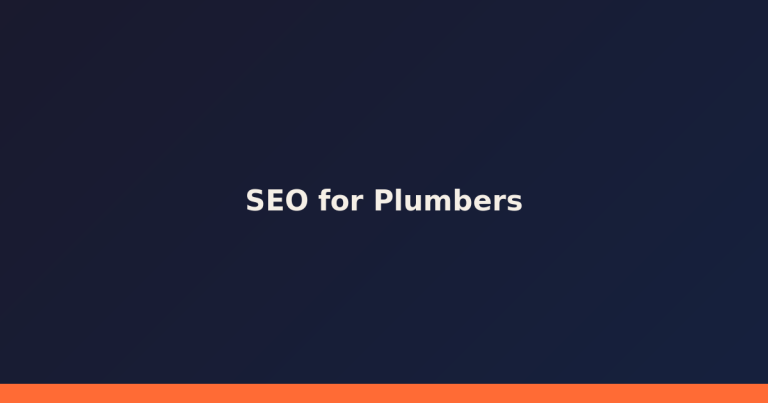 SEO for Plumbers: How to Get the Phone Ringing Again